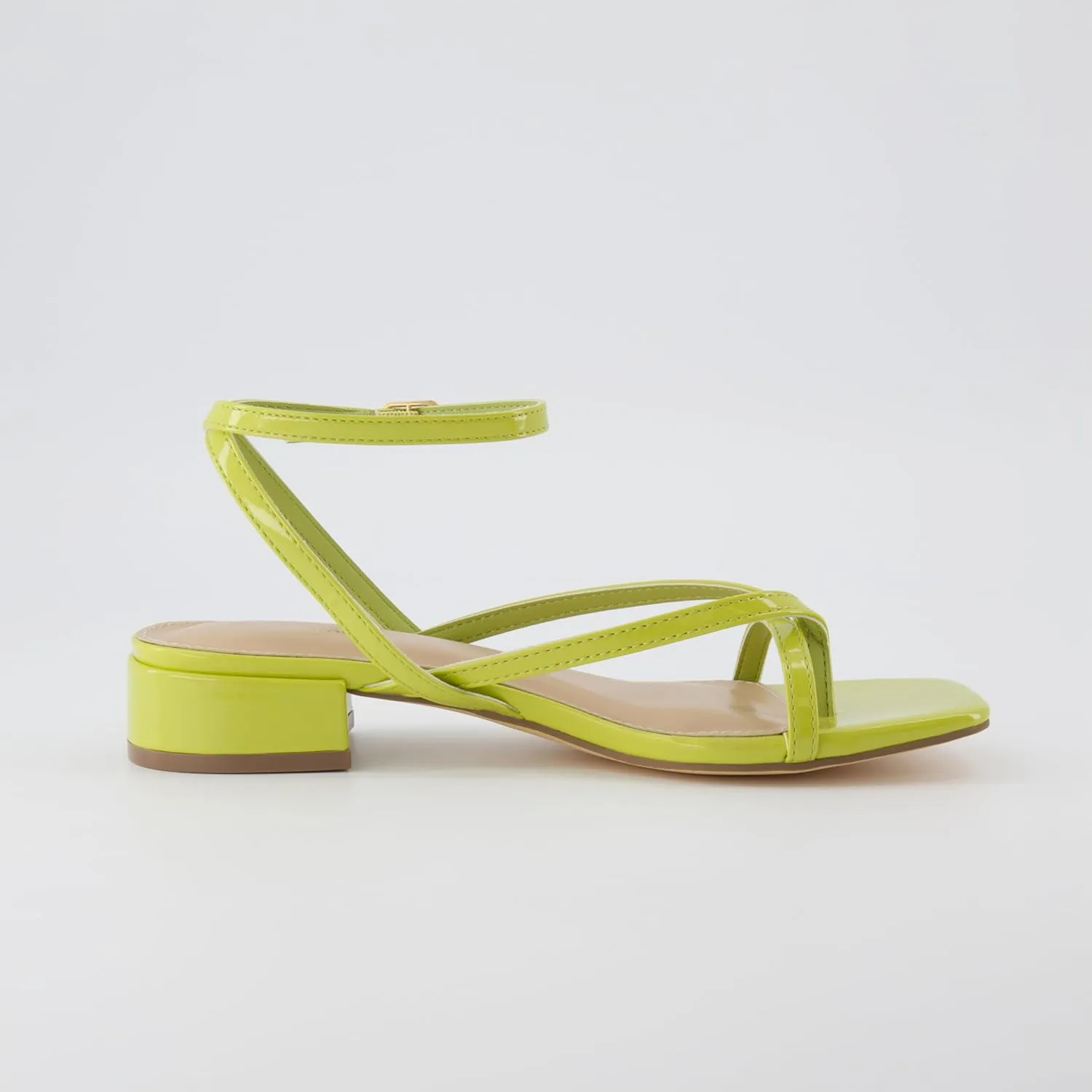 CUSHIONAIRE Women's Novella low block heel sandal  Memory Foam and Wide Widths Available