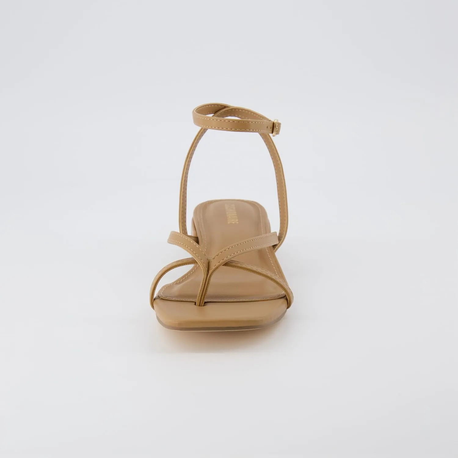 CUSHIONAIRE Women's Novella low block heel sandal  Memory Foam and Wide Widths Available