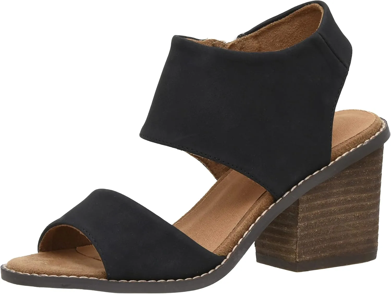 CUSHIONAIRE Women's Rosanna cut out sandal  Memory Foam and Wide Widths Available