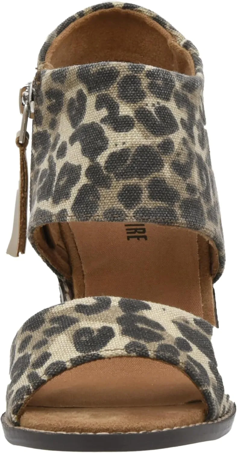 CUSHIONAIRE Women's Rosanna cut out sandal  Memory Foam and Wide Widths Available