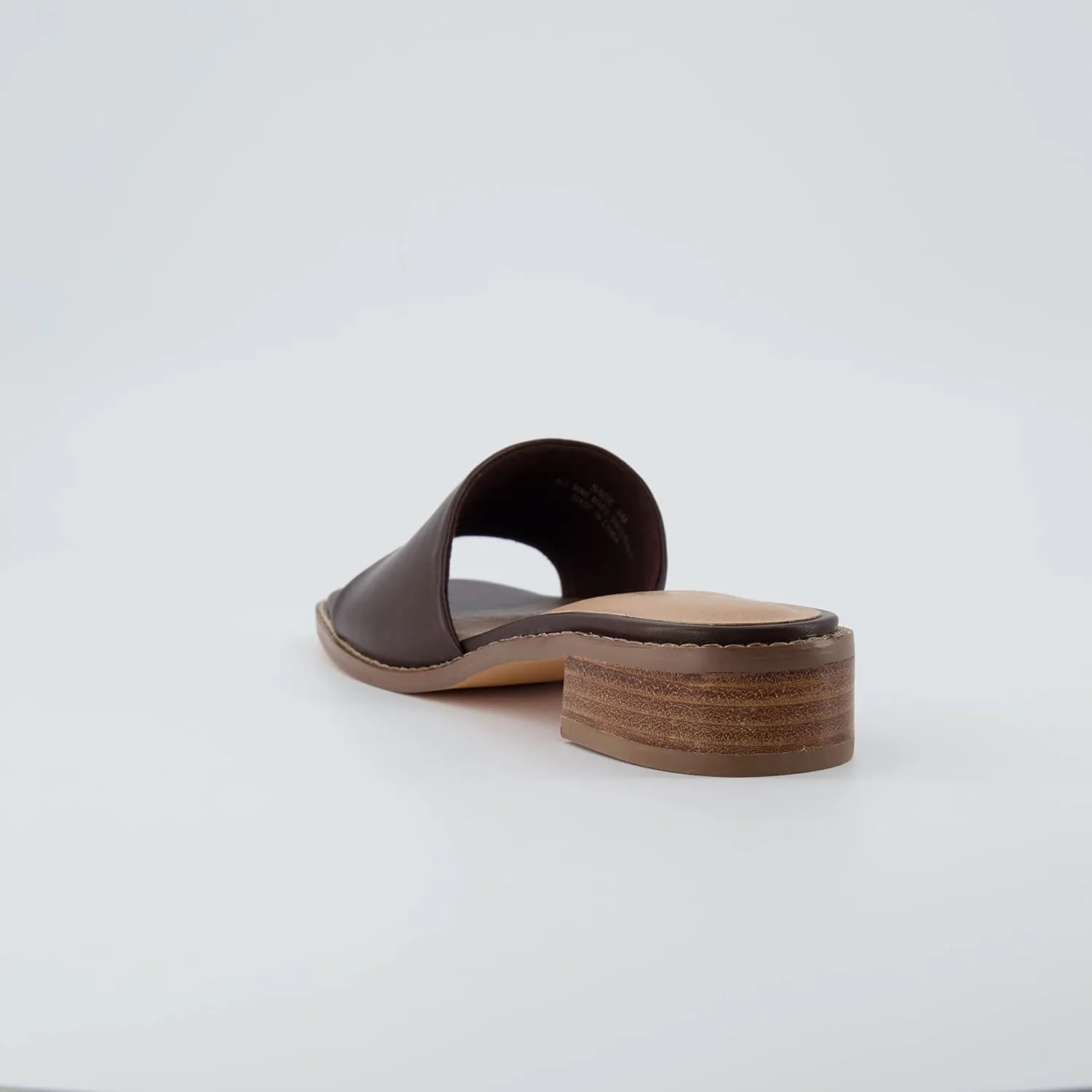 CUSHIONAIRE Women's Sage low block heel slide sandal  Memory Foam and Wide Widths Available