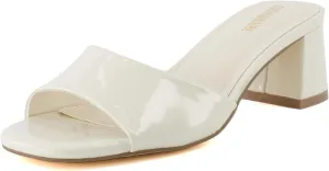 CUSHIONAIRE Women's Taboo one band dress sandal with  Memory Foam and Wide Widths Available