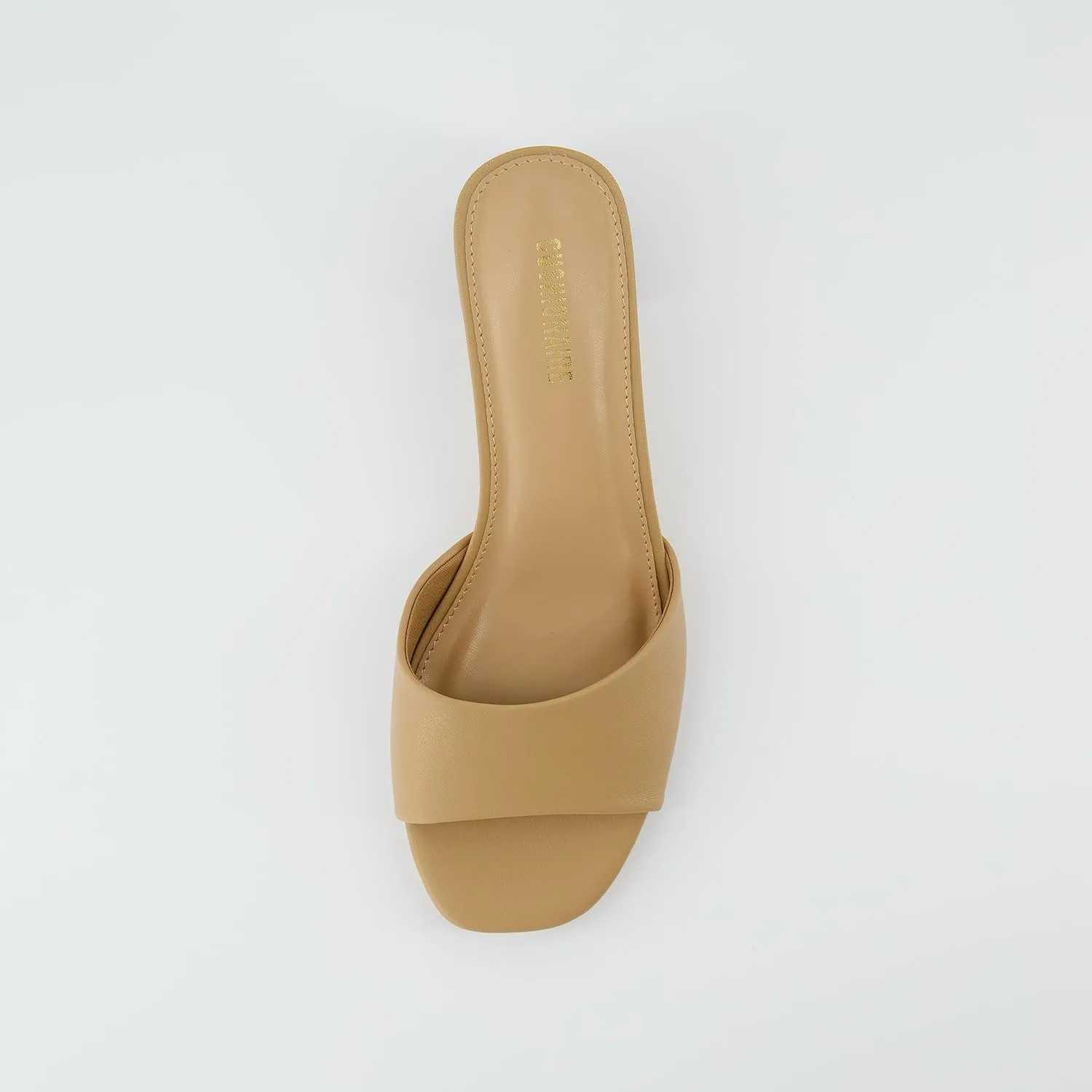 CUSHIONAIRE Women's Taboo one band dress sandal with  Memory Foam and Wide Widths Available