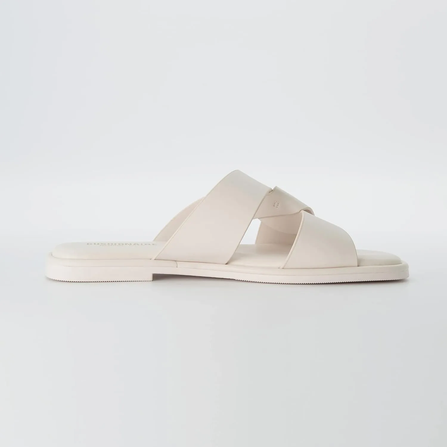 CUSHIONAIRE Women's Tribune slide sandal  Memory Foam, Wide Widths Available