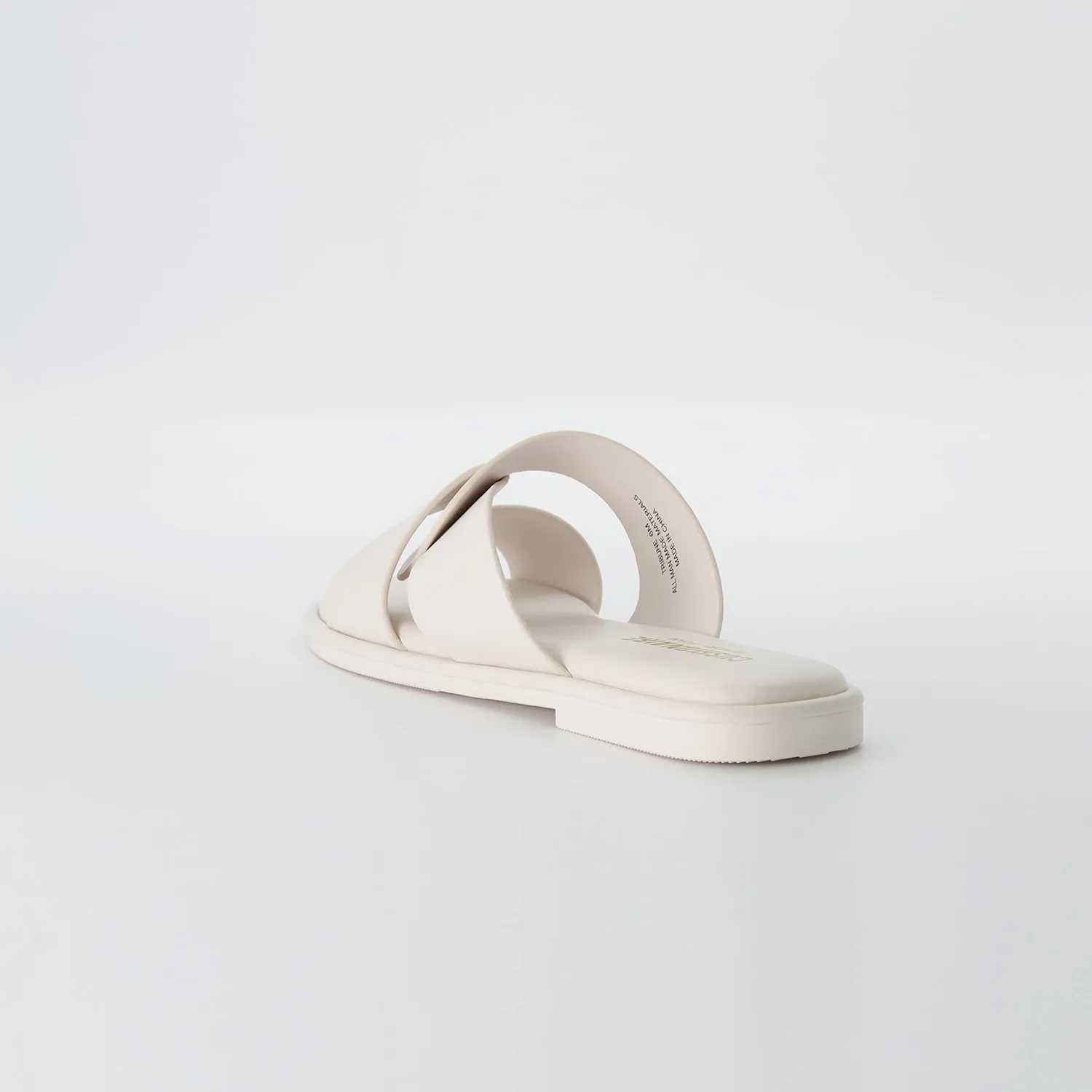 CUSHIONAIRE Women's Tribune slide sandal  Memory Foam, Wide Widths Available