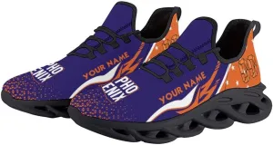 Custom Basketball Sneakers City Sports Slip-on Shoes Personalized Name Number Gifts for Basketball Fans Men Women