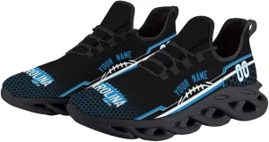 Custom City Football Flex Sneakers Personalized Name Number Athletic Shoes Fans Gifts Breathable Casual Shoes for Men Women
