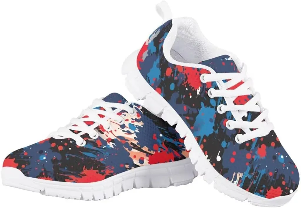 Cute Girls Casual Walking Shoes Fashion Sneakers Running Shoes Kids Lightweight Breathable
