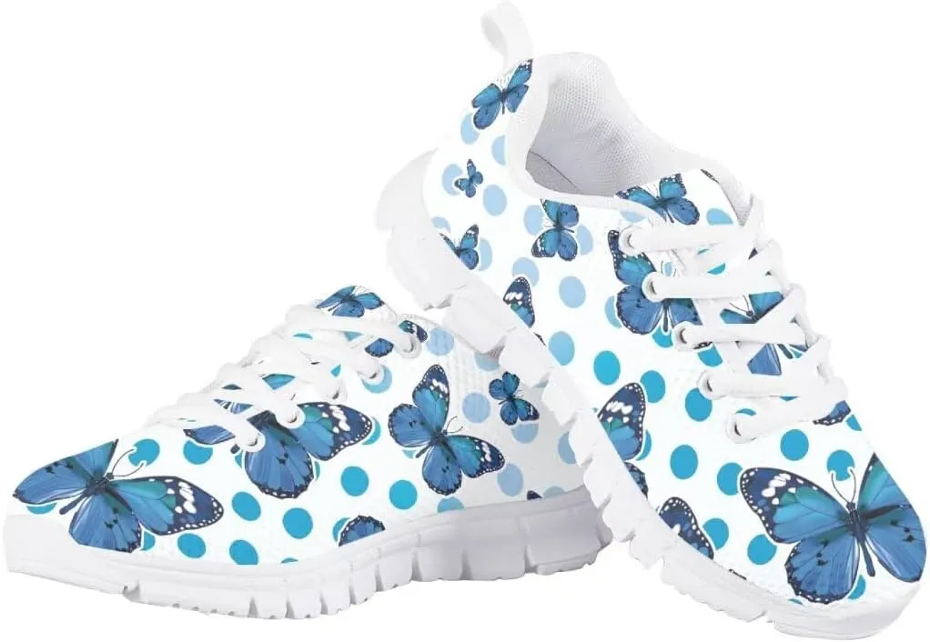 Cute Girls Fashion Sneakers Running Shoes Kids Lightweight Breathable Casual Walking Shoes
