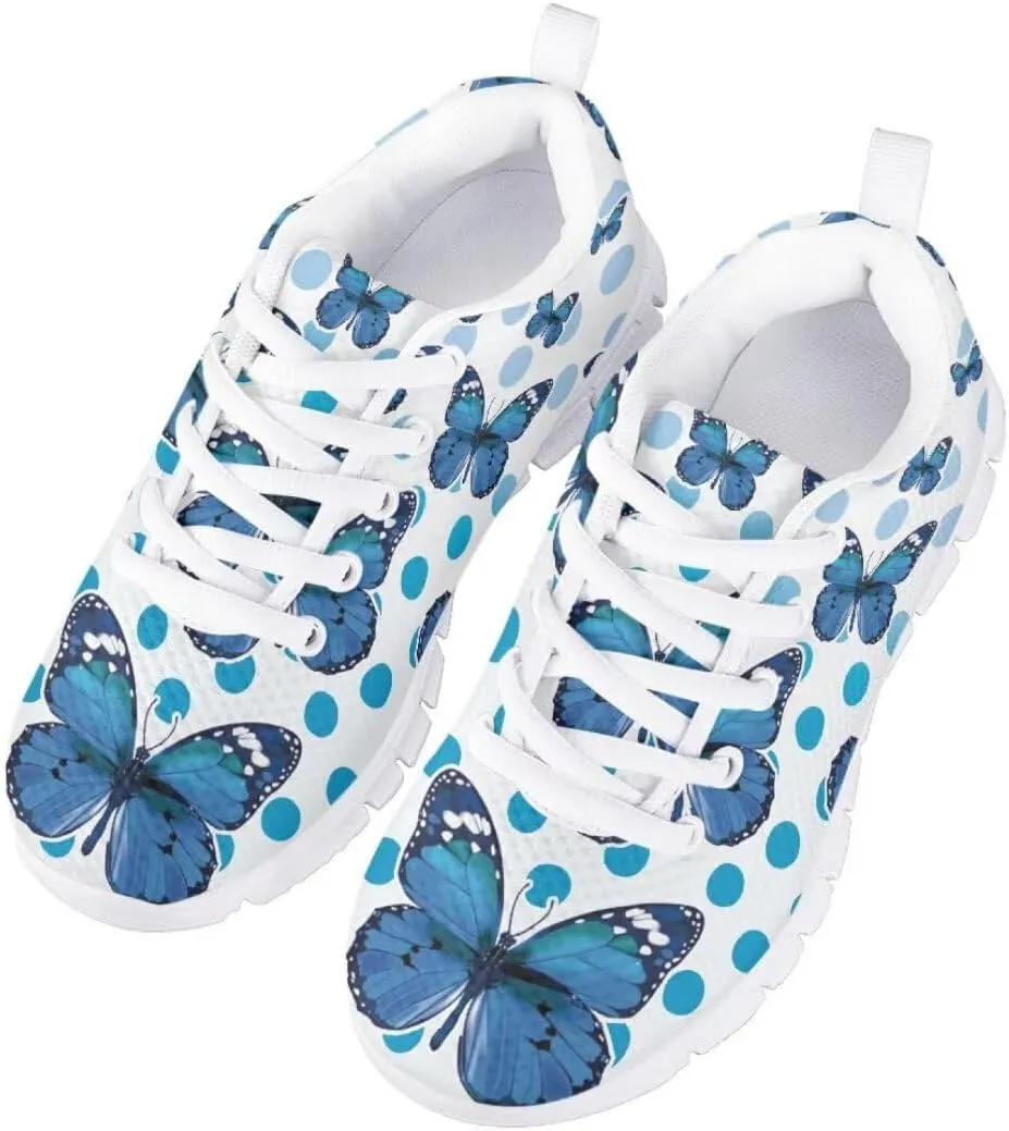 Cute Girls Fashion Sneakers Running Shoes Kids Lightweight Breathable Casual Walking Shoes