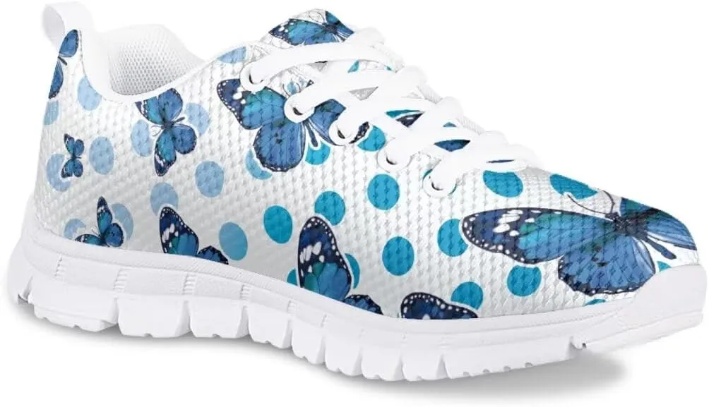Cute Girls Fashion Sneakers Running Shoes Kids Lightweight Breathable Casual Walking Shoes