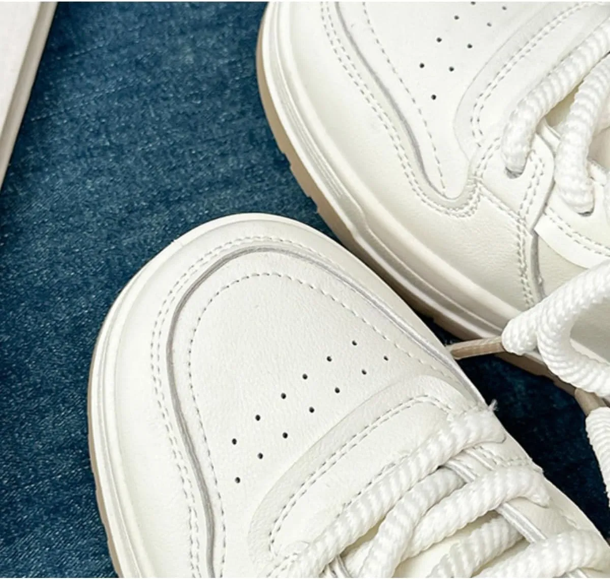 Cute Panda Sneakers for Women - White Platform Athletic Shoes with Animal Design, Casual Fashion Comfortable Walking Shoes