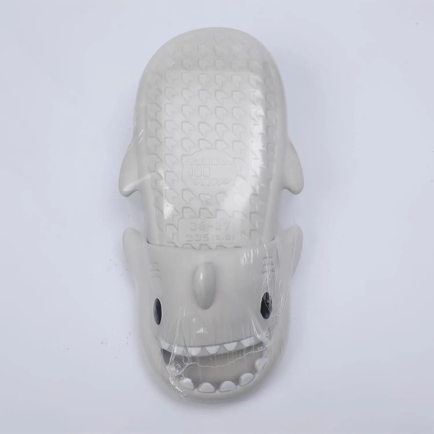Cysincos Cloud Slides for Women Men, Shark Pillow Slides for Women, House Slippers Shower Shoes Indoor Outdoor Open Toe Sandals, Comfort Lightweight, Thick Sole Non-Slip, Easy to Clean