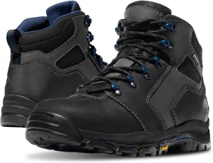 Danner Vicious 4.5” Waterproof Work Boots for Men - Full-Grain Leather with Breathable Gore-Tex Lining, Speed Lace System, and Non Slip Heeled Outsole
