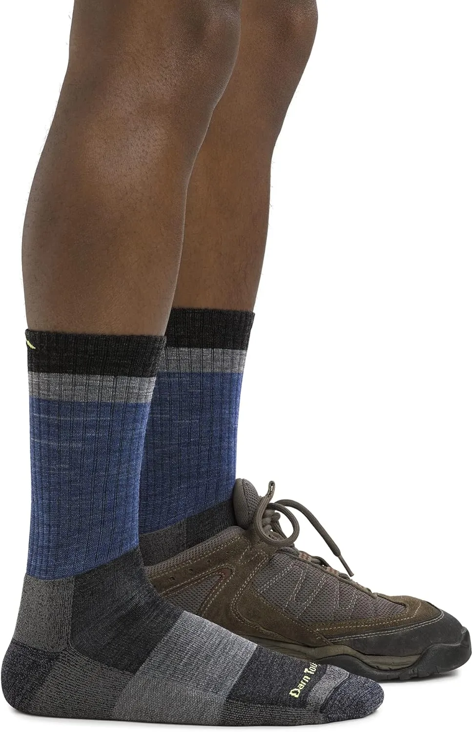 Darn Tough Men's Heady Stripe Micro Crew Light Cushion Sock (Style 1924) -