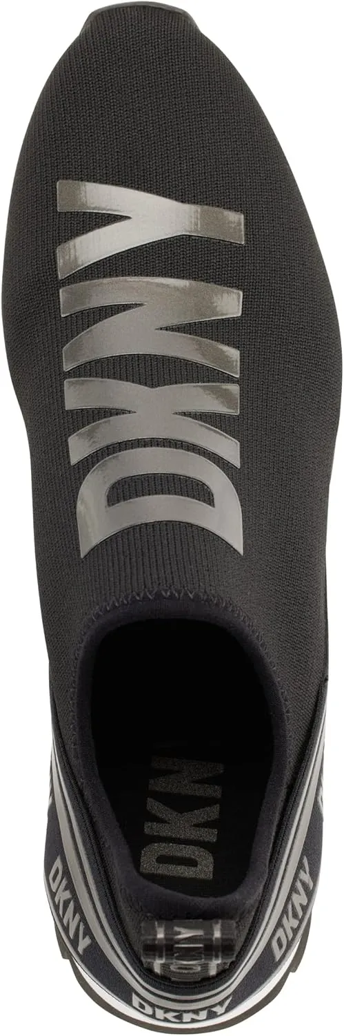 DKNY Women's Abbi Everyday Slip on Knit Sneaker