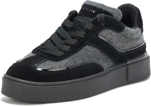 DKNY Women's Bethan Everyday Platform Lace Up Sneaker