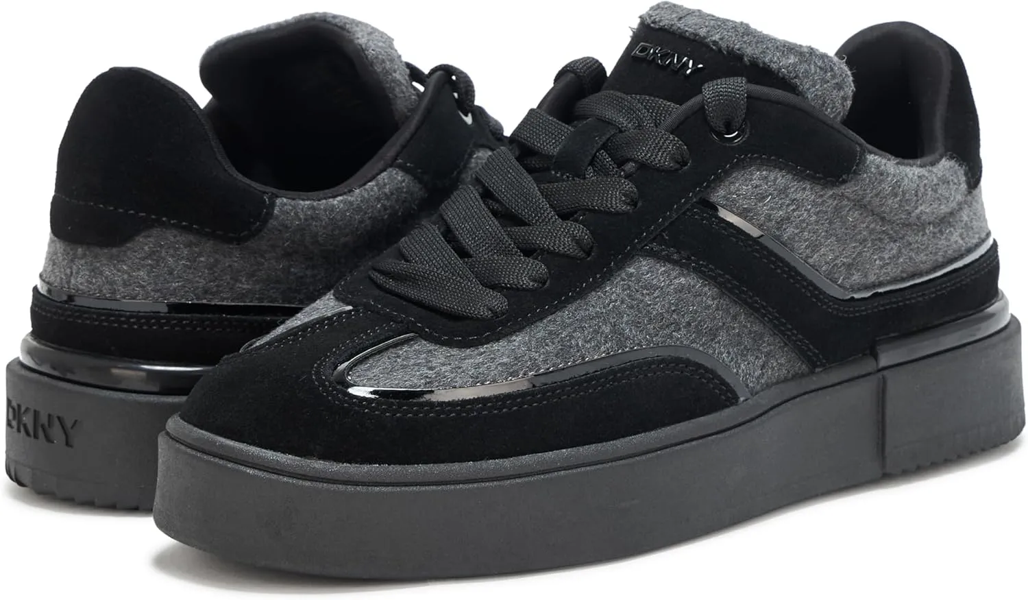 DKNY Women's Bethan Everyday Platform Lace Up Sneaker