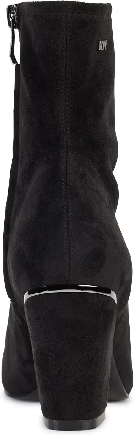 DKNY Women's Cavale Suede Bootie