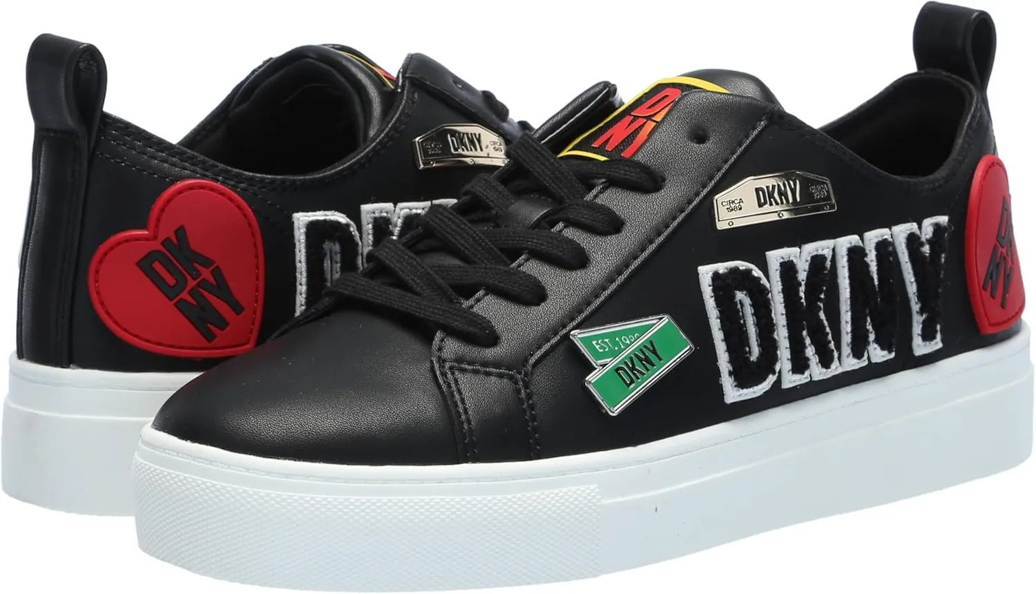 DKNY Women's Coreen City Signs Sneaker