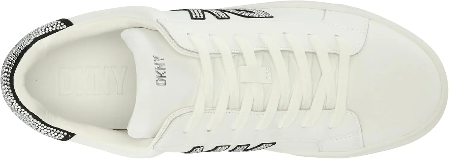 DKNY Women's Everyday Comfortable Abeni-Lace Up Snea Sneaker