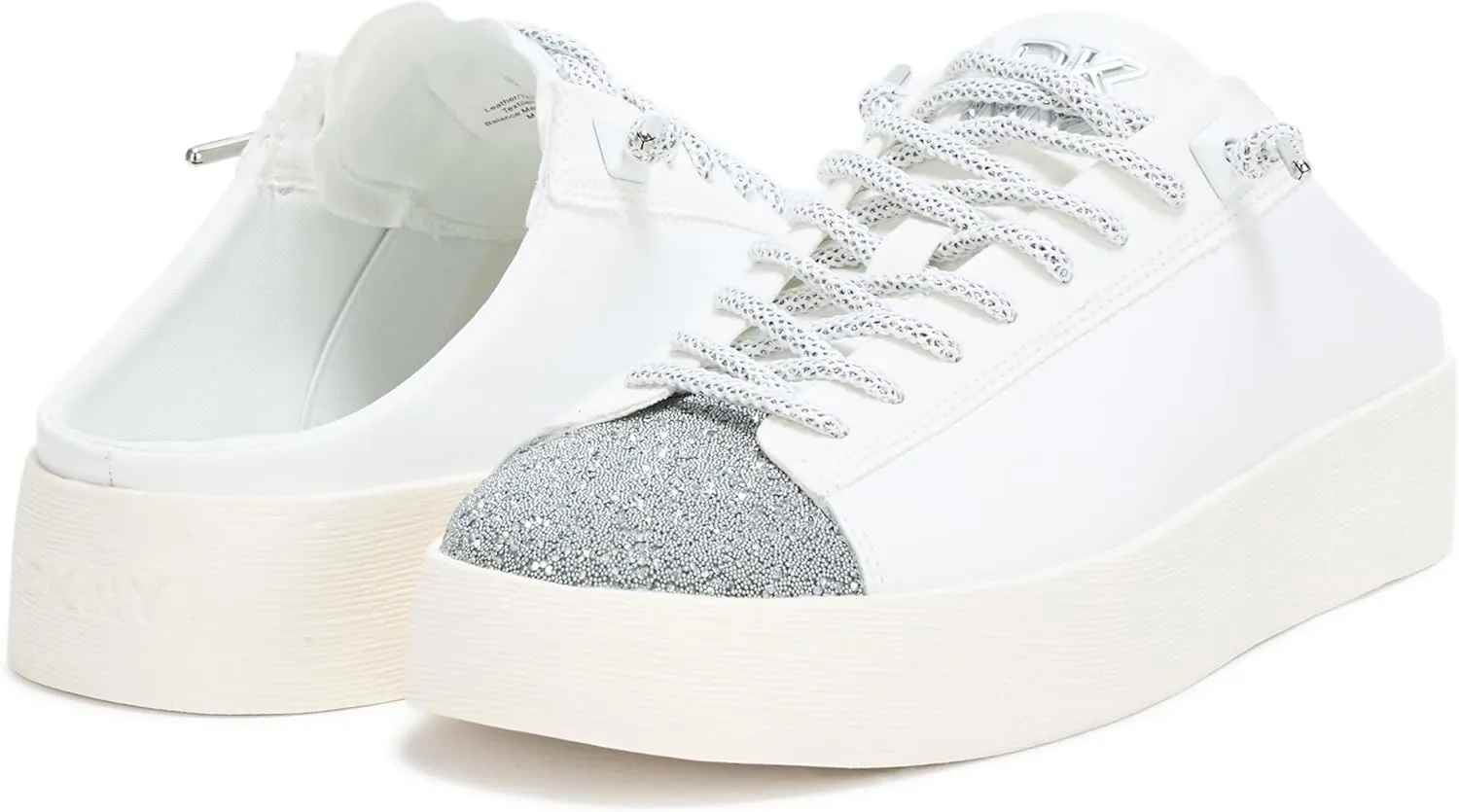 DKNY Women's Garren Everyday Lace Up Sneaker Mule