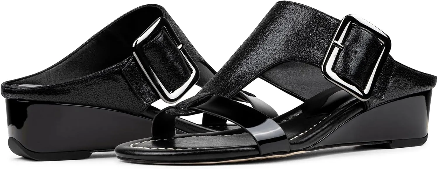 Donald Pliner Women's VINE Wedge Sandals, Open-Toe Sandals, Women's Sandals, Comfortable Sandals, Summer Wedges, Dress Sandals