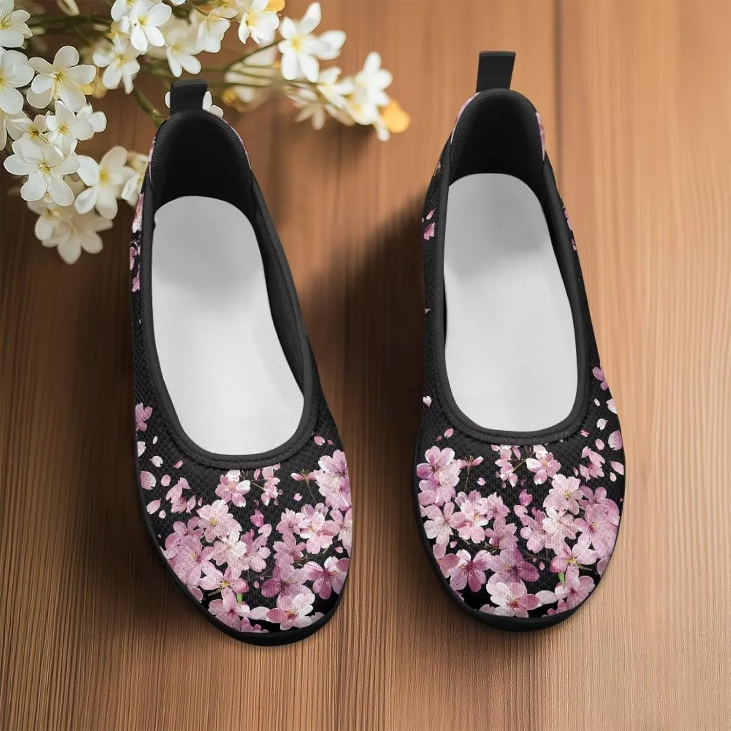 Doojoayie Ladies Slip On Shoes Trendy Loafers for Women Daily Business Wedding Wear