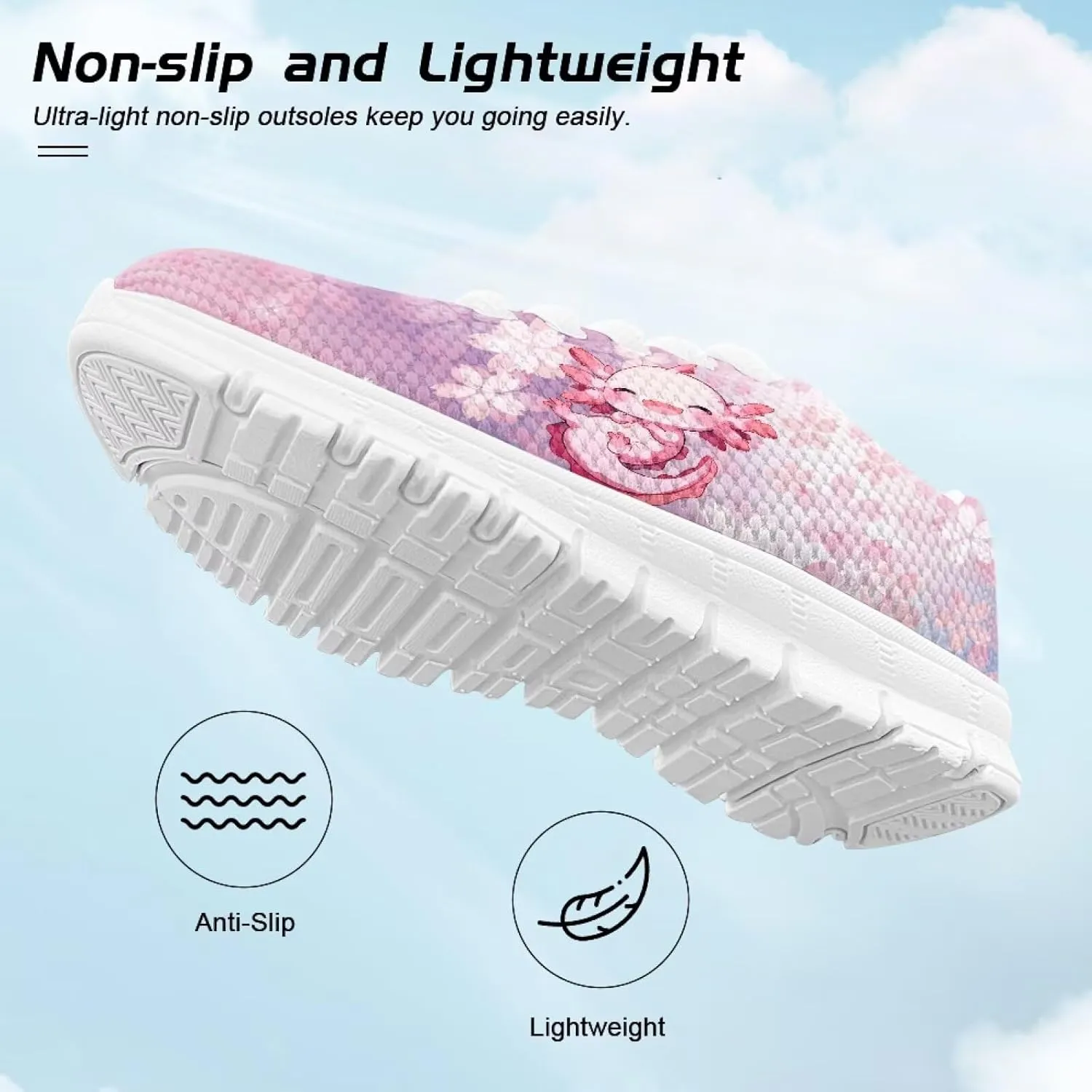 Doojoayie School Tennis Shoes for Girls Running Shoes Animal Pattern Casual Sneakers
