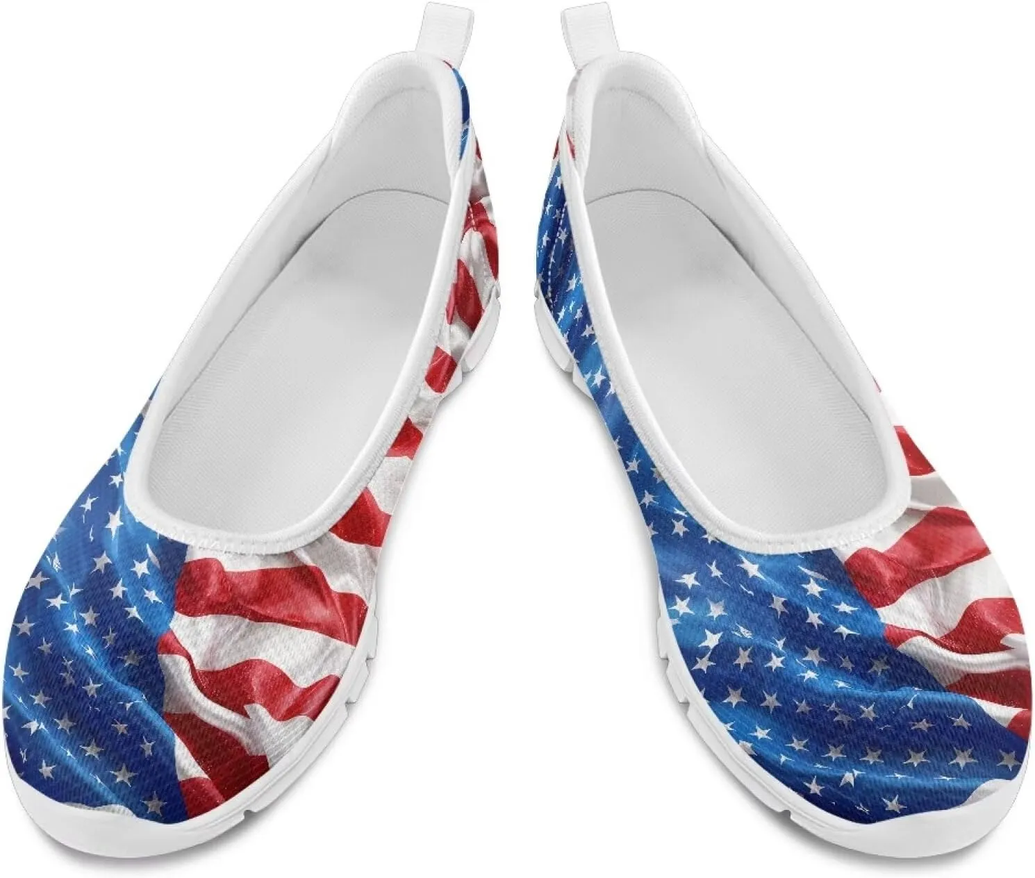 Doojoayie Womens Slip On Loafers with Arch Support Flat Shoes for Work Comfortable