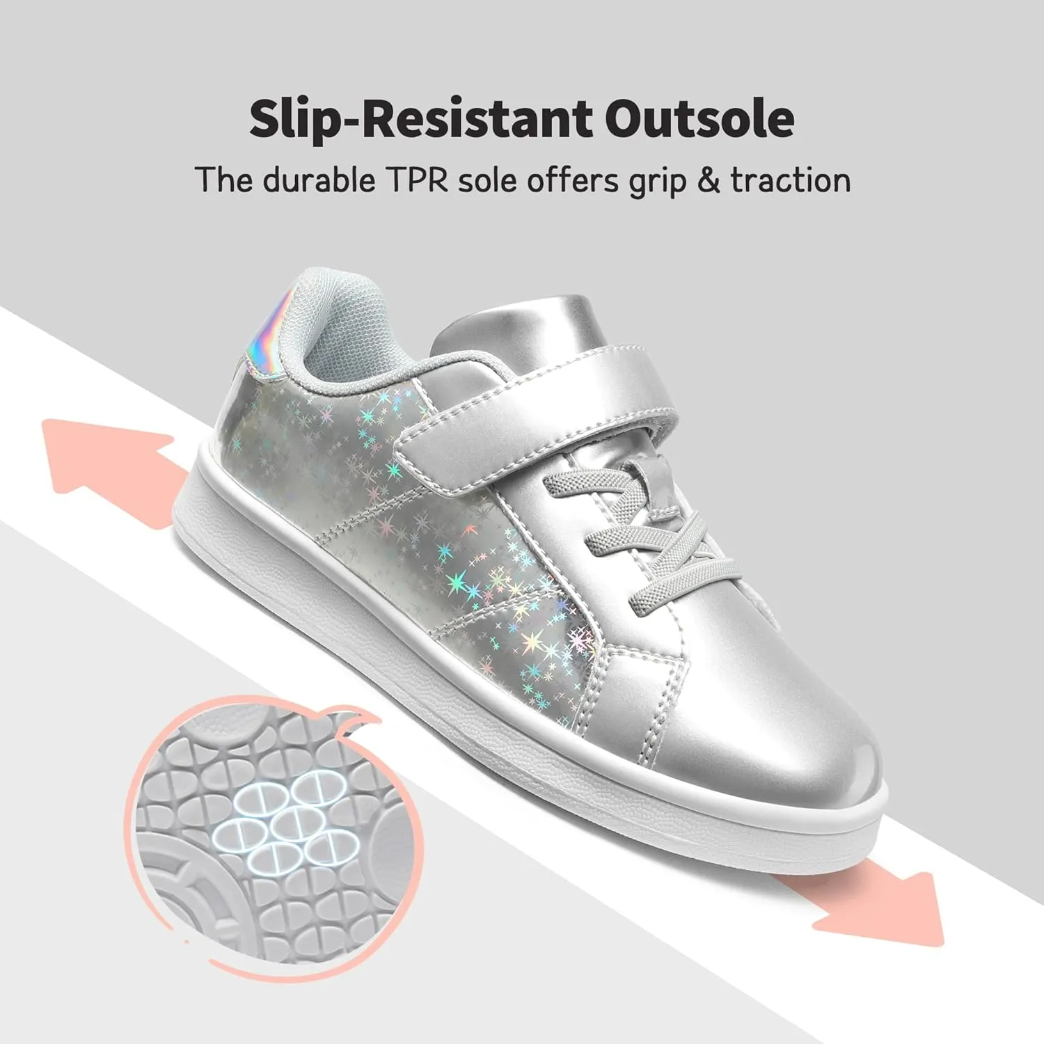 DREAM PAIRS Girls Boys Sneakers Tennis School Shoes Casual Walking Storybook Footwear for Little/Big Kids