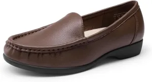 DREAM PAIRS Women's Loafers Slip On Casual Comfortable Lightweight Business Work Office Flat Shoes with Arch Support