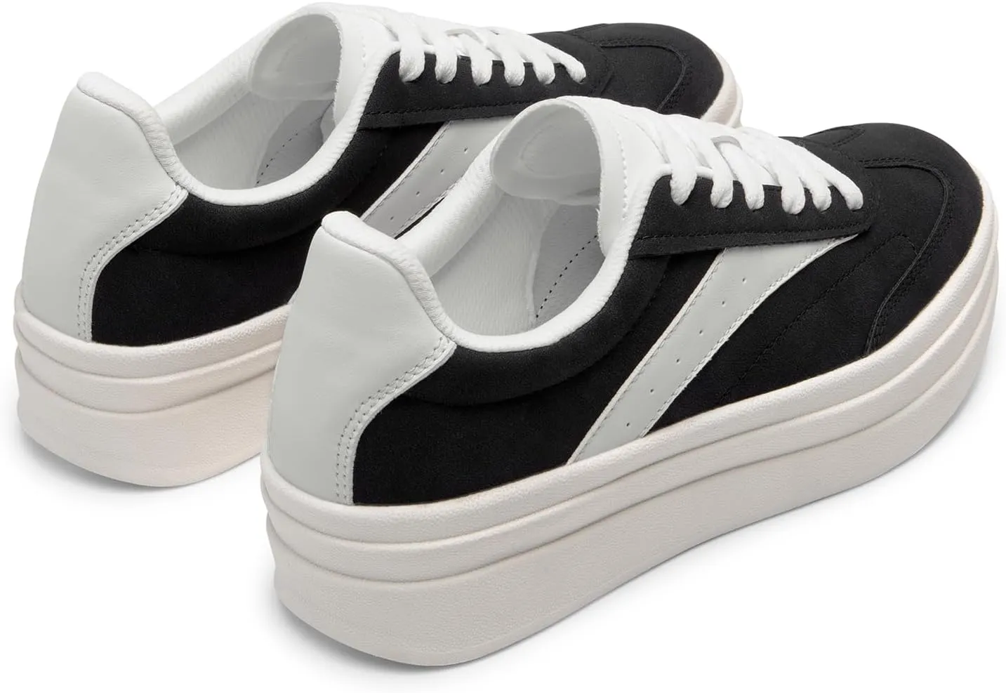DREAM PAIRS Women's Platform Fashion Sneakers Chunky Casual Tennis Shoes Trendy Sneakers for Women