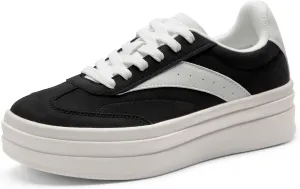DREAM PAIRS Women's Platform Fashion Sneakers Chunky Casual Tennis Shoes Trendy Sneakers for Women