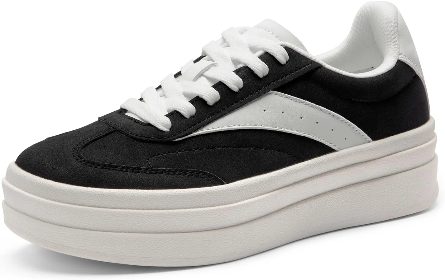 DREAM PAIRS Women's Platform Fashion Sneakers Chunky Casual Tennis Shoes Trendy Sneakers for Women