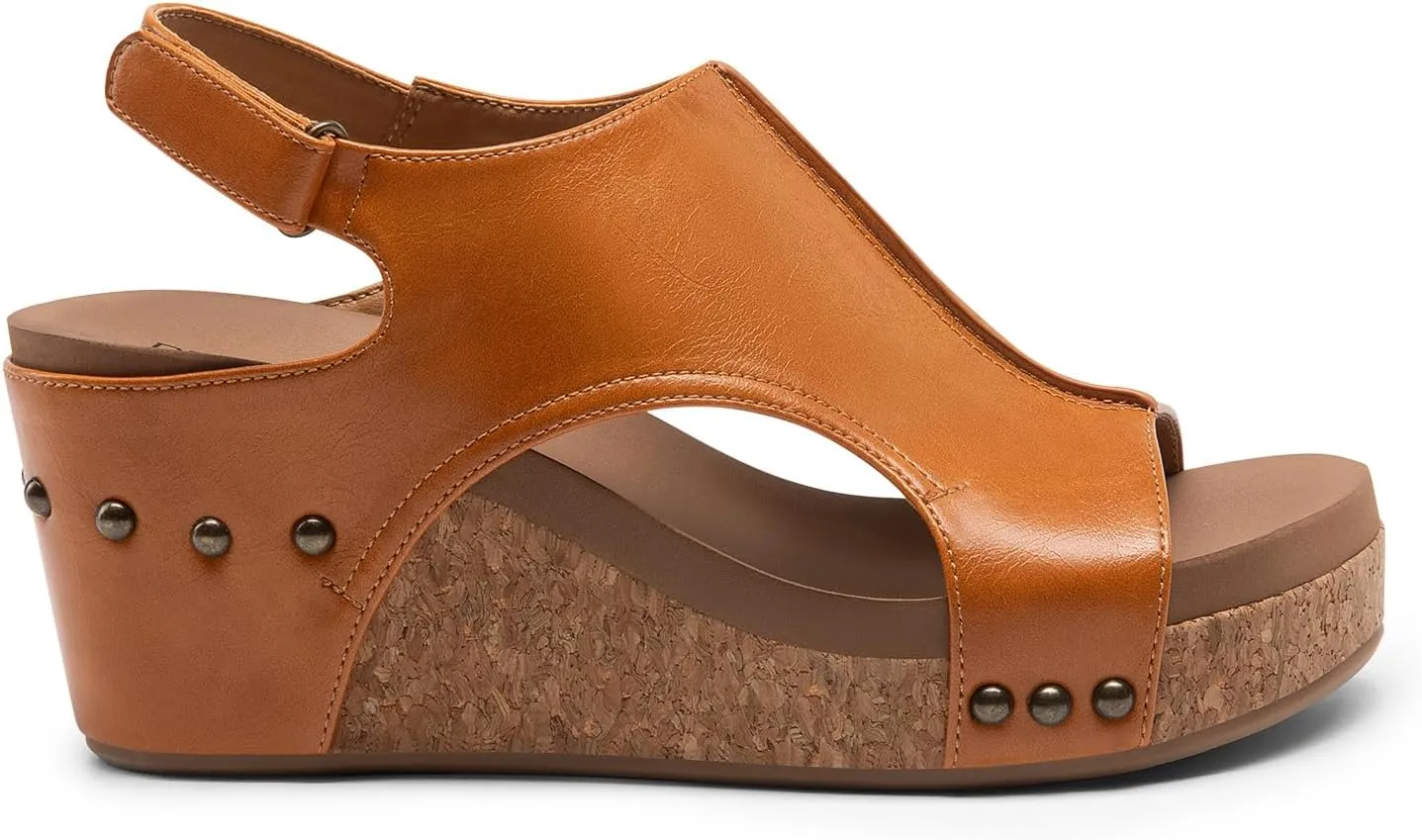 DREAM PAIRS Women's Platform Wedge Sandals, Comfortable Open-Toe Cork Casual & Dressy Summer Shoes