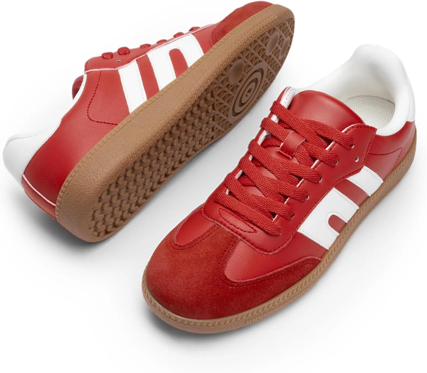 DREAM PAIRS Women's Tennis Sneakers Walking Nia Flat Low-Top Casual Lace-Up Comfortable Fashion Sneakers Shoes.