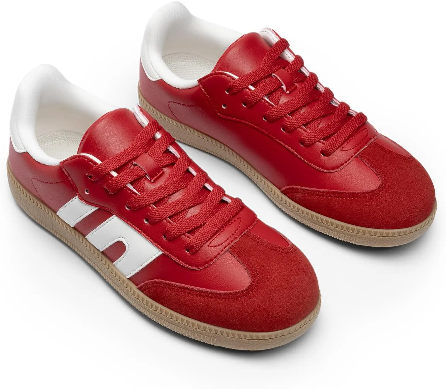 DREAM PAIRS Women's Tennis Sneakers Walking Nia Flat Low-Top Casual Lace-Up Comfortable Fashion Sneakers Shoes.