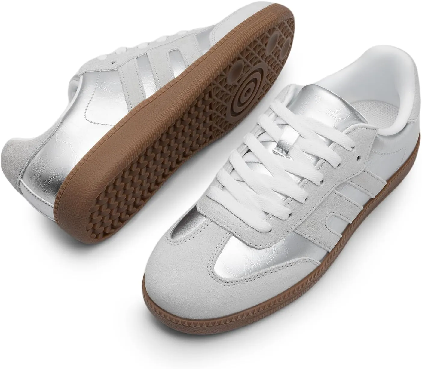 DREAM PAIRS Women's Tennis Sneakers Walking Nia Flat Low-Top Casual Lace-Up Comfortable Fashion Sneakers Shoes.