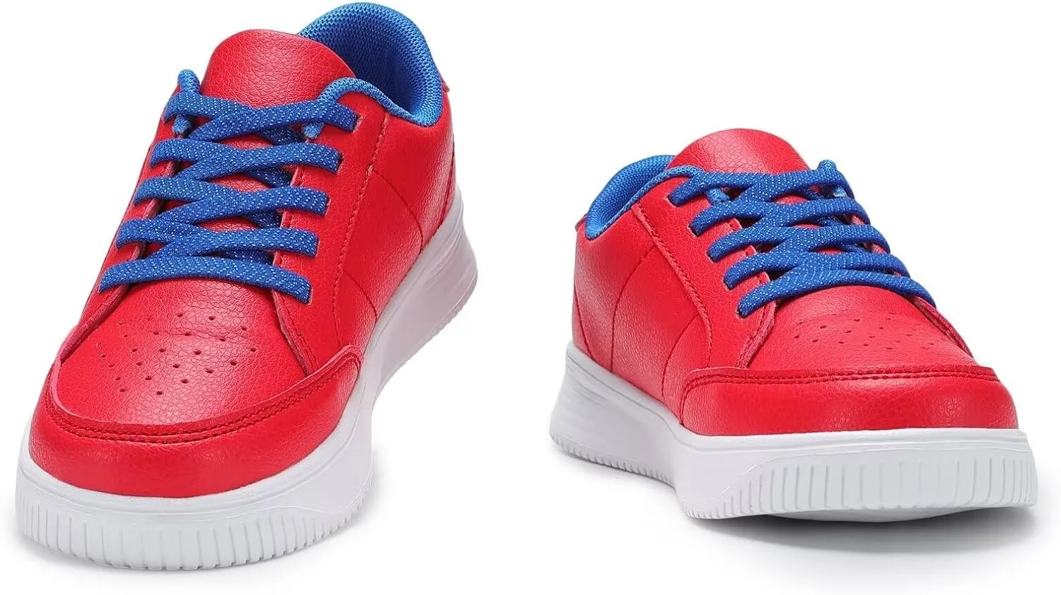 DSWED Black Boys Running Shoes for Girls Leather wear Athletic Kids Fashion Sneakers Tennis Shoes Big Kid Size