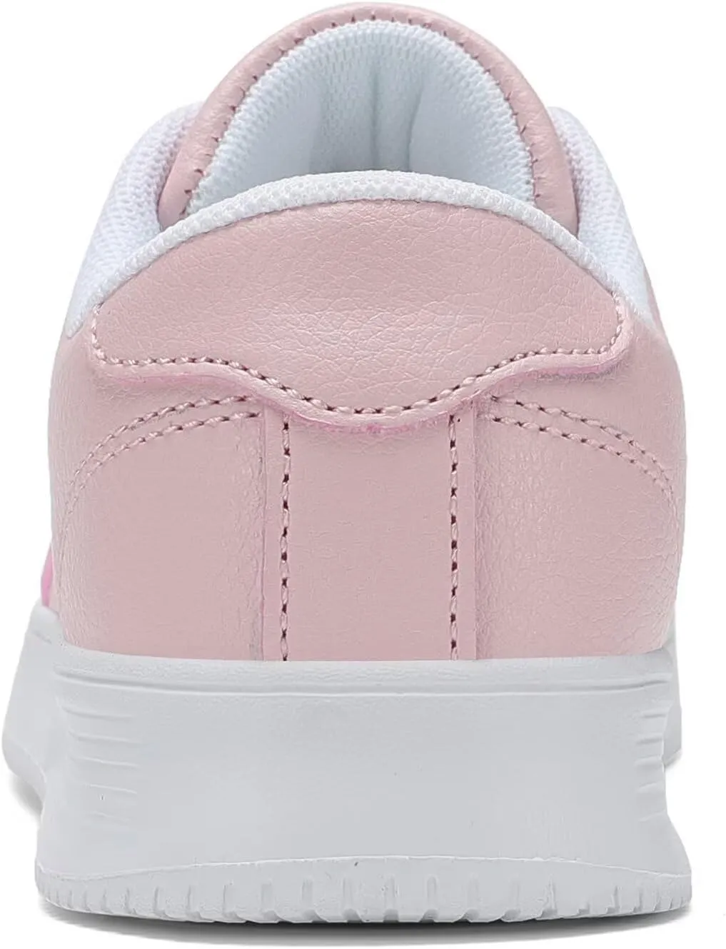 DSWED Unisex-Child Leather Lightweight Breathable Knit Athletic Running Sneakers for Kids Shoes for Boys Girls