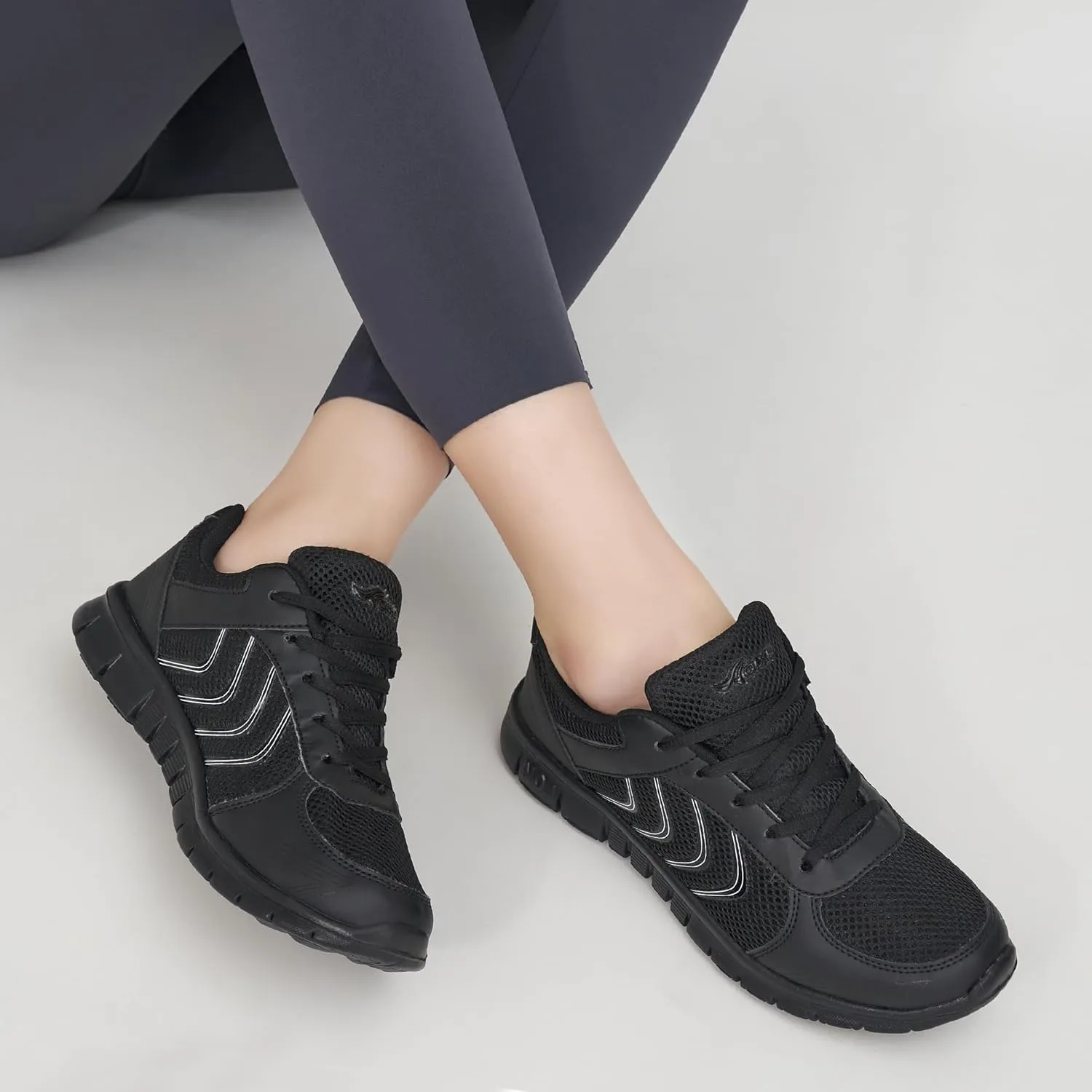 DUOYANGJIASHA Sneakers for Women Running Shoes: Slip On Casual Walking Shoes Non Slip Comfortable Fashion Tennis Shoes Mesh Lightweight Sneaker for Work