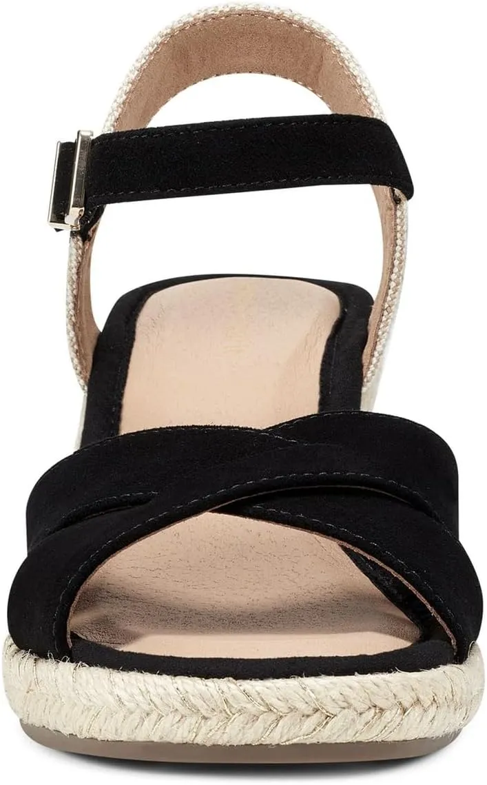 Easy Spirit Women's Shandra Espadrille Wedge Sandal