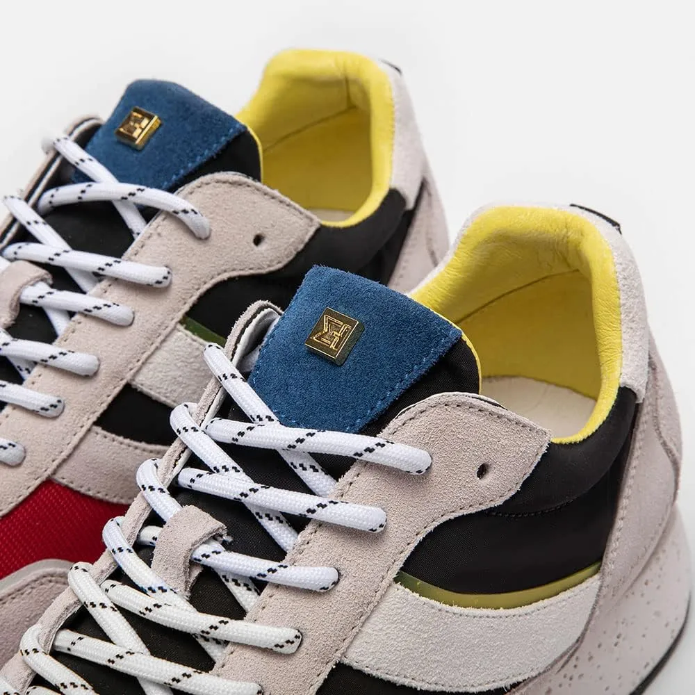 ELHANN.H The SJ Sneakers for Male Combines Simple Lines with a Dynamic Style.