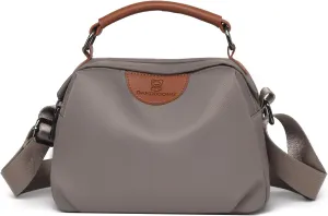 Eslcorri Crossbody Bags for Women, Small Shoulder Bag Nylon Simple Purse with Zipper, Lightweight Casual Simple Purse
