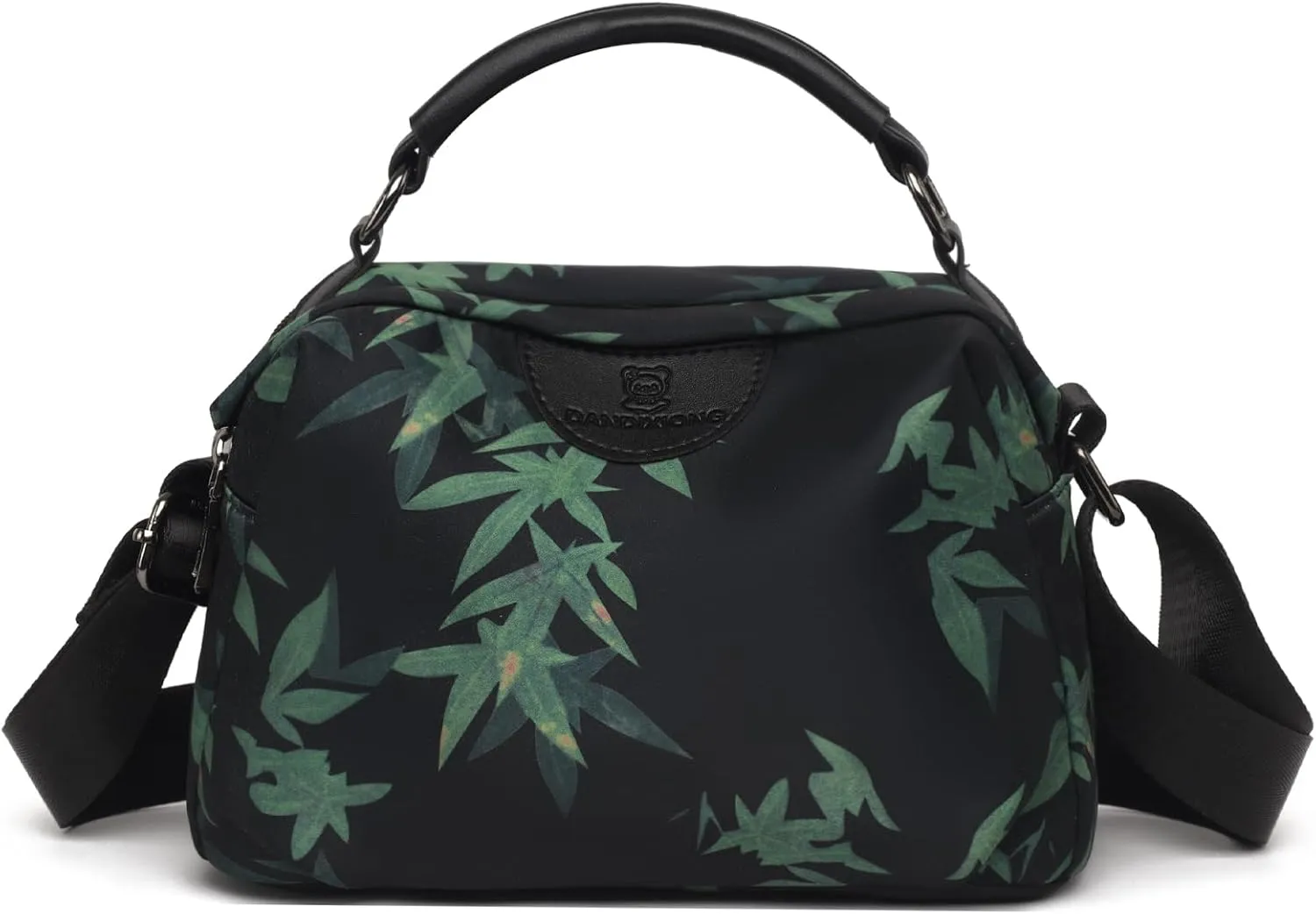 Eslcorri Crossbody Bags for Women, Small Shoulder Bag Nylon Simple Purse with Zipper, Lightweight Casual Simple Purse