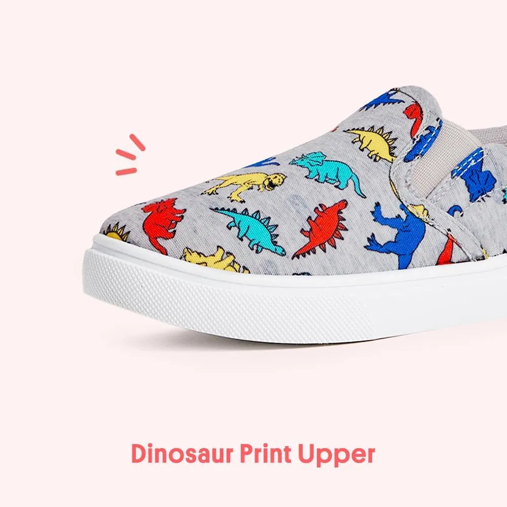 FabKids Kids Sneakers Boys Girls Canvas Shoes Slip On Low Top Footwear for Toddler Little Kid Big Kid