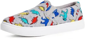 FabKids Kids Sneakers Boys Girls Canvas Shoes Slip On Low Top Footwear for Toddler Little Kid Big Kid