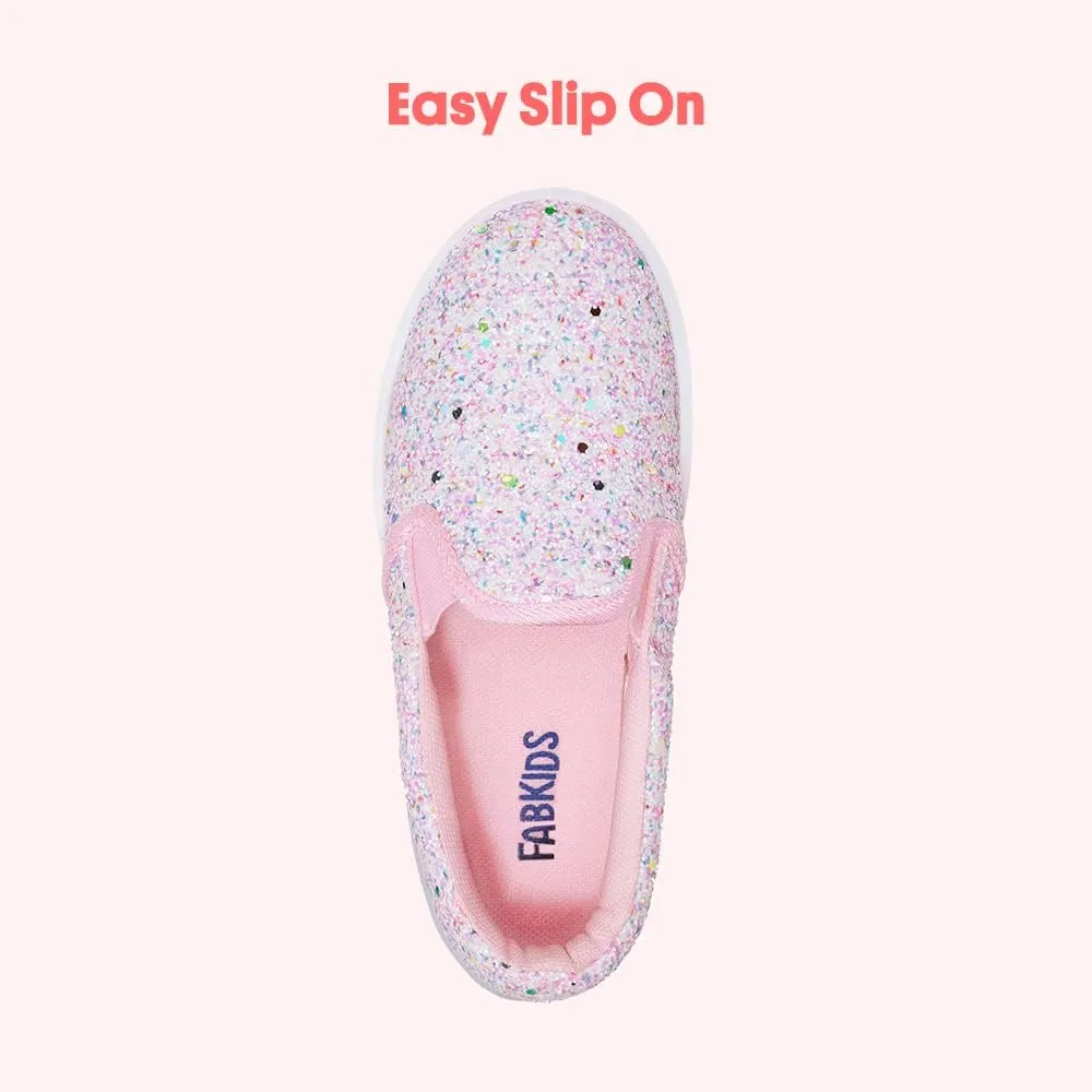 FabKids Kids Sneakers Boys Girls Canvas Shoes Slip On Low Top Footwear for Toddler Little Kid Big Kid