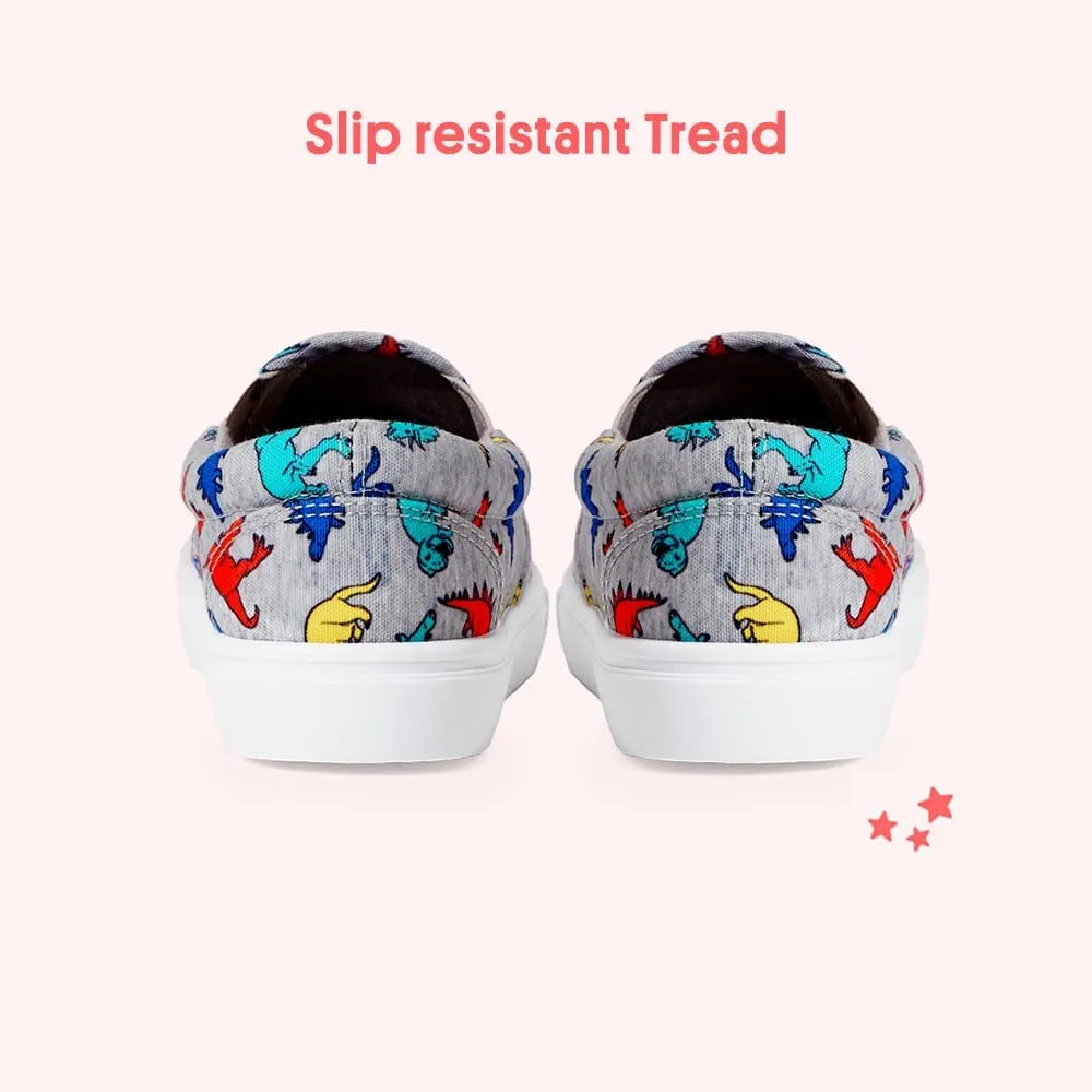 FabKids Kids Sneakers Boys Girls Canvas Shoes Slip On Low Top Footwear for Toddler Little Kid Big Kid